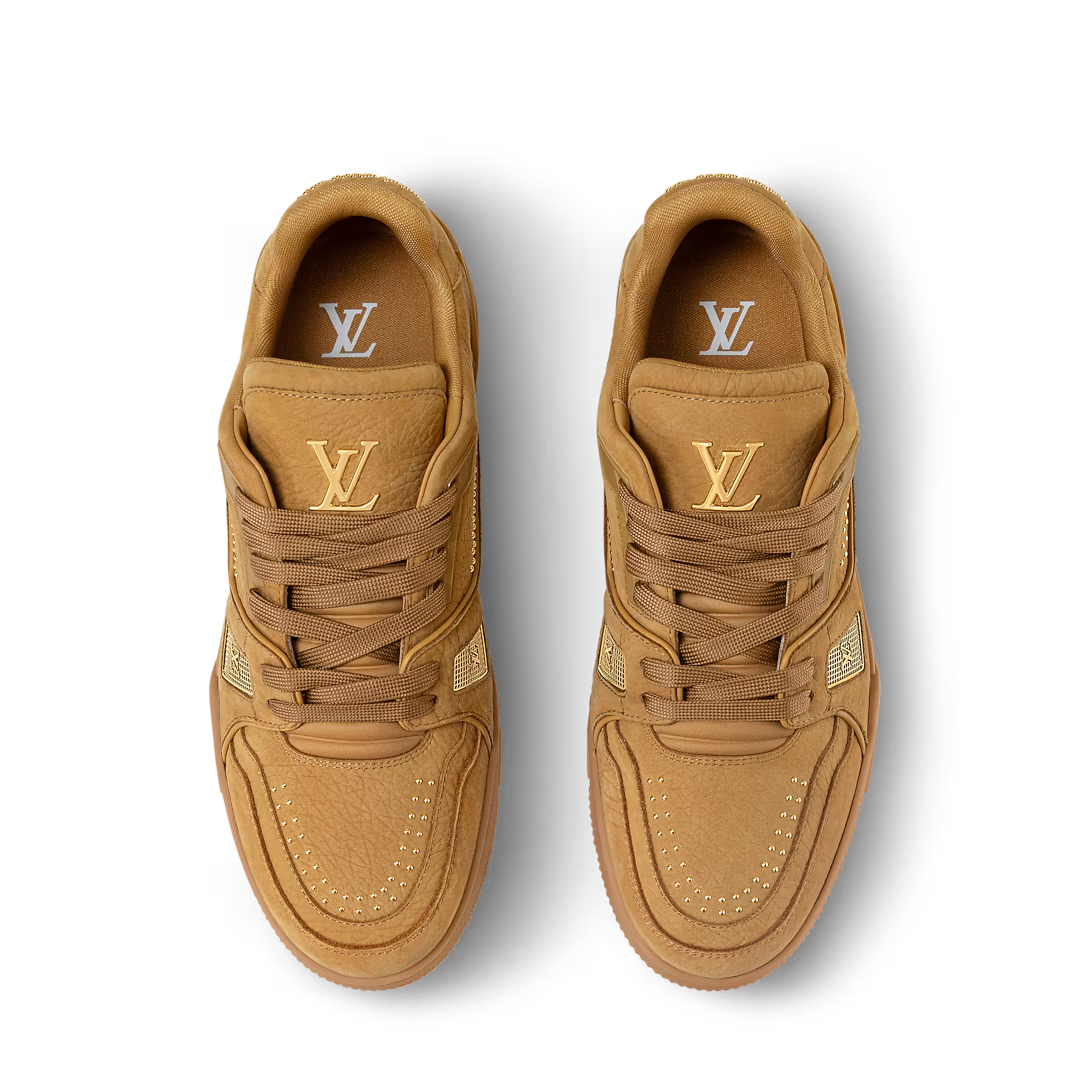 Louis Vuitton Trainer #54 Signature Cognac Brown