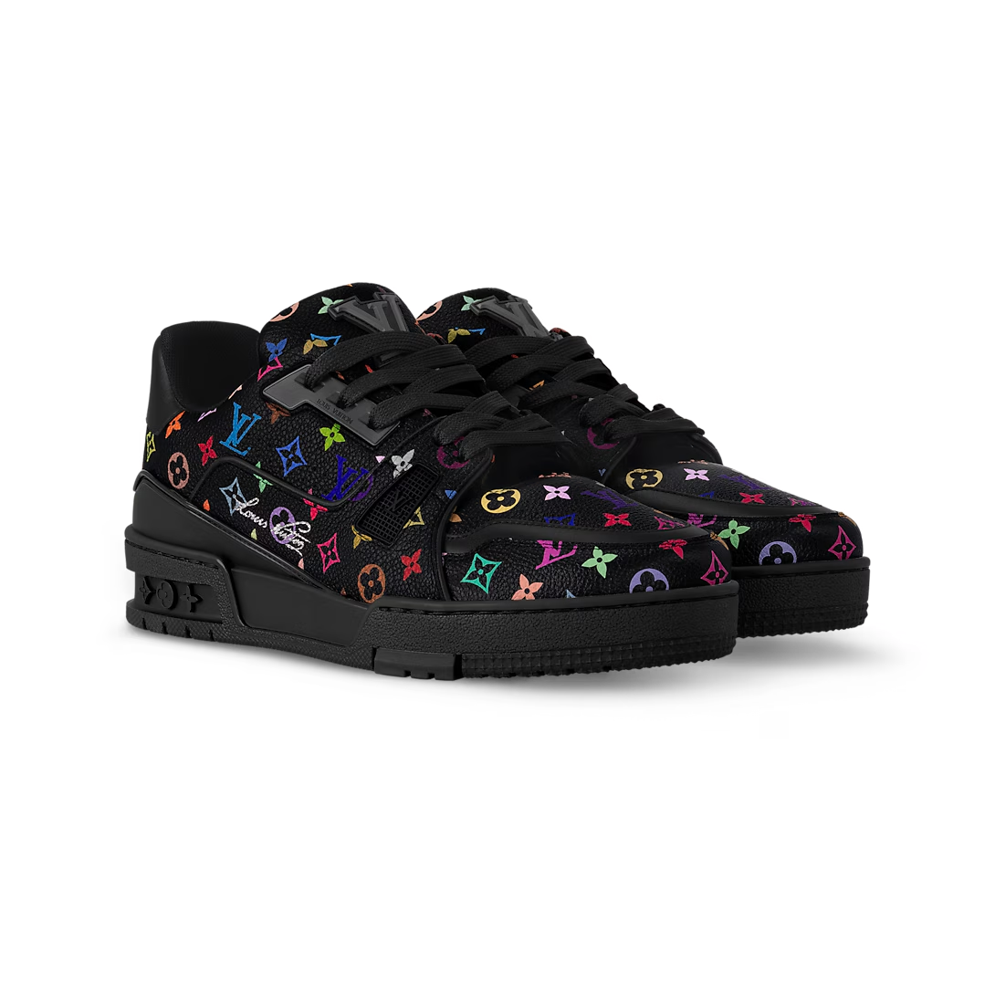 Louis Vuitton x Takashi Murakami Trainer Sneaker Multicolored