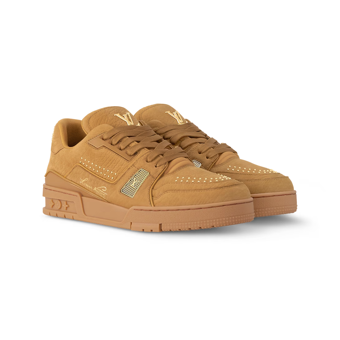 Louis Vuitton Trainer #54 Signature Cognac Brown