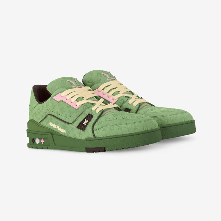 Louis Vuitton Trainer by Tyler The Creator Green
