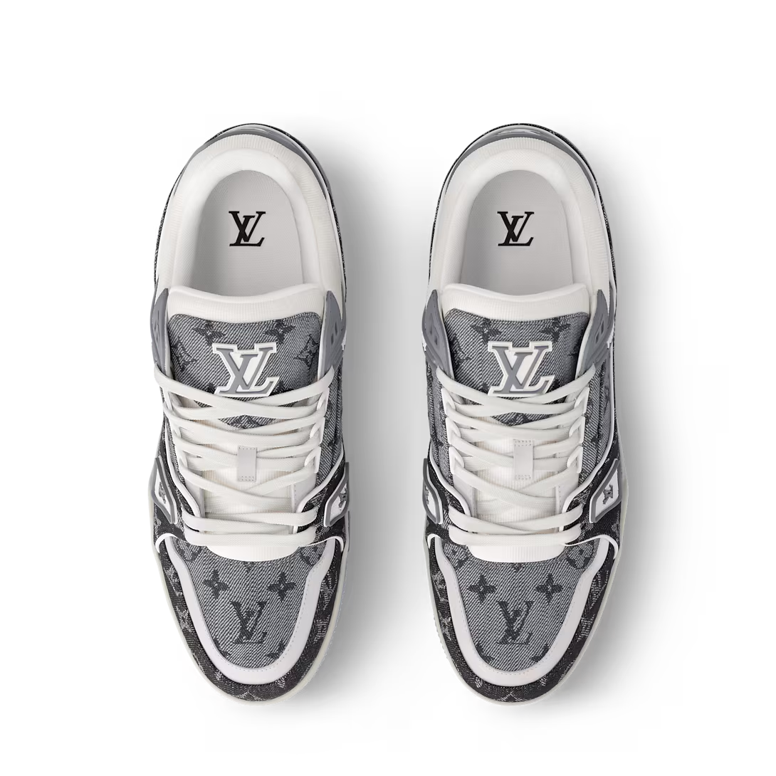 Louis Vuitton Trainer Gray 1ADHIO
