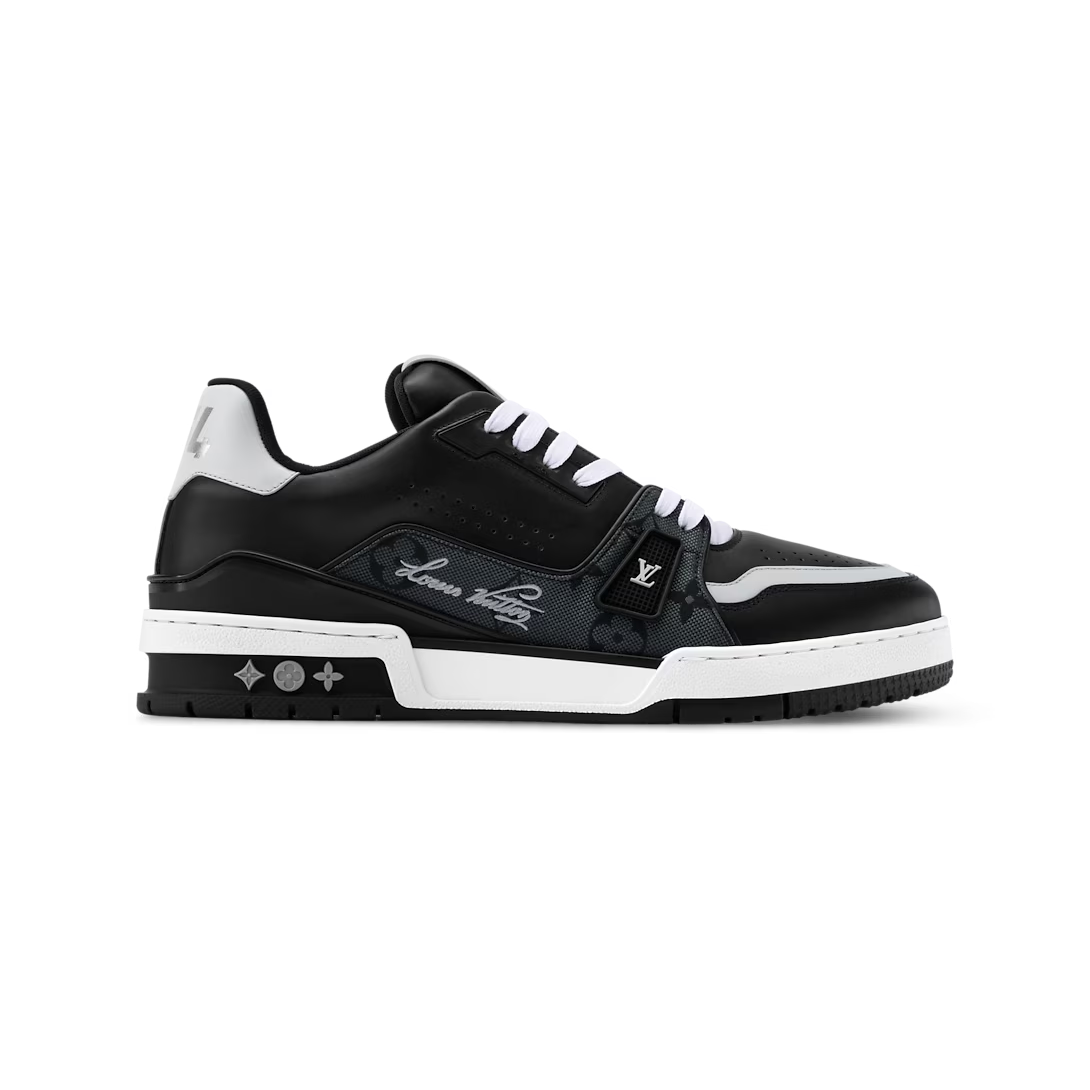 Louis Vuitton Trainer #54 Signature Black 1AJ300