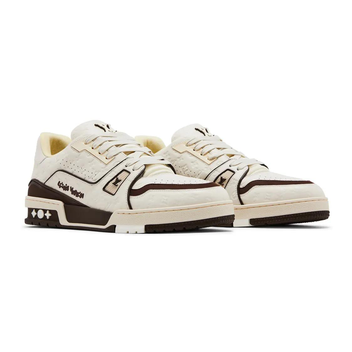 Louis Vuitton Trainer by Tyler The Creator White Mocha