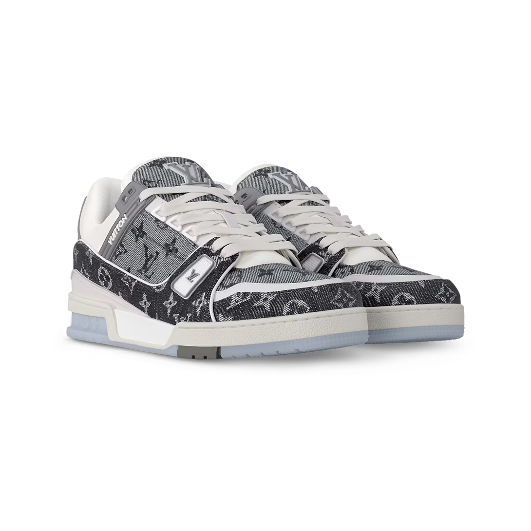 Louis Vuitton Trainer Gray 1ADHIO
