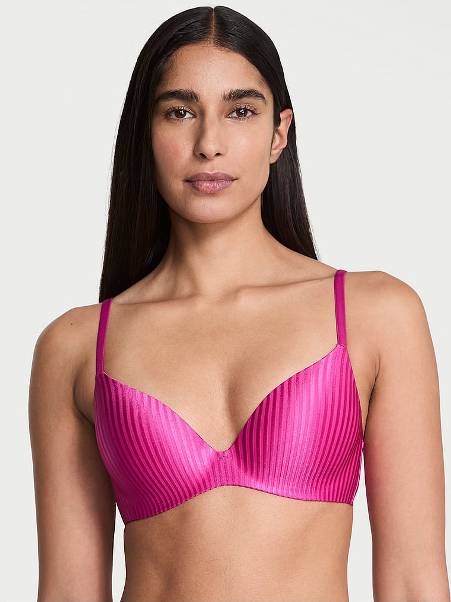 Allure Pink Lightly Lined Demi Flexfactor Bra