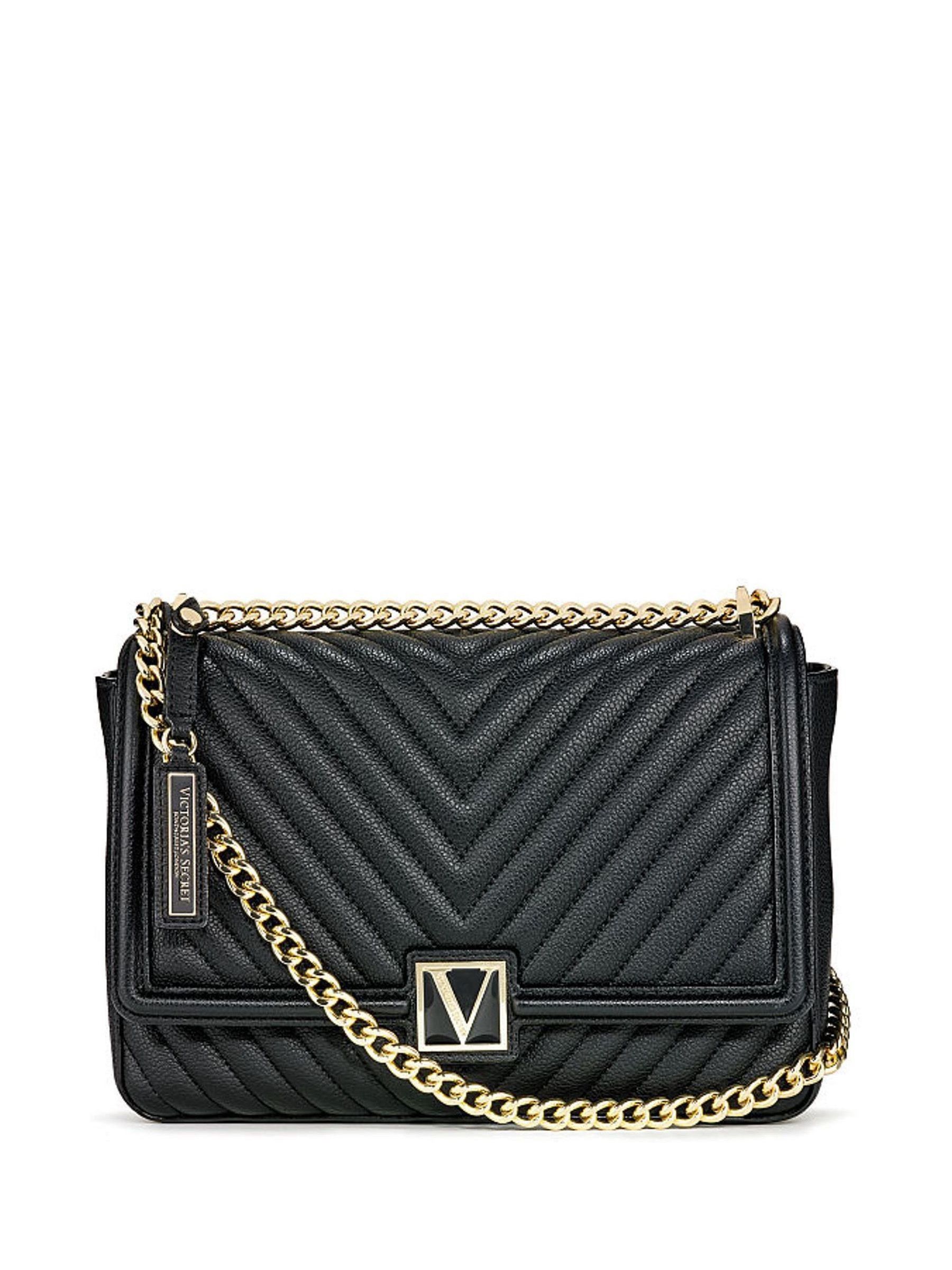 Black Lily Medium Shoulder Bag