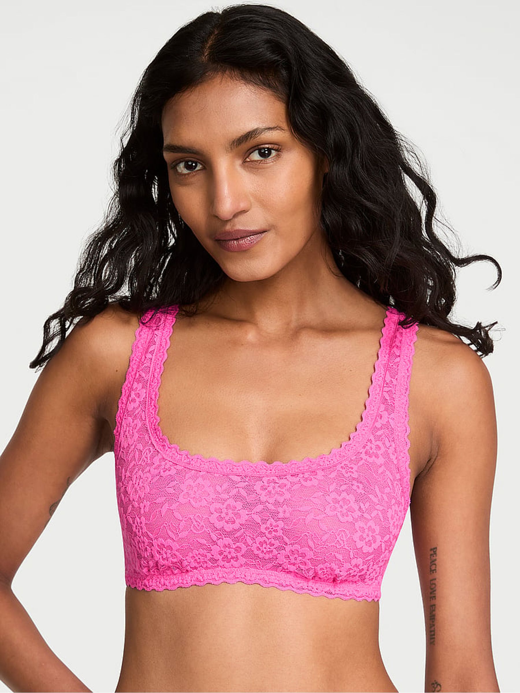 Ultra Pink Sexy Tee Lace Scoop Bralette