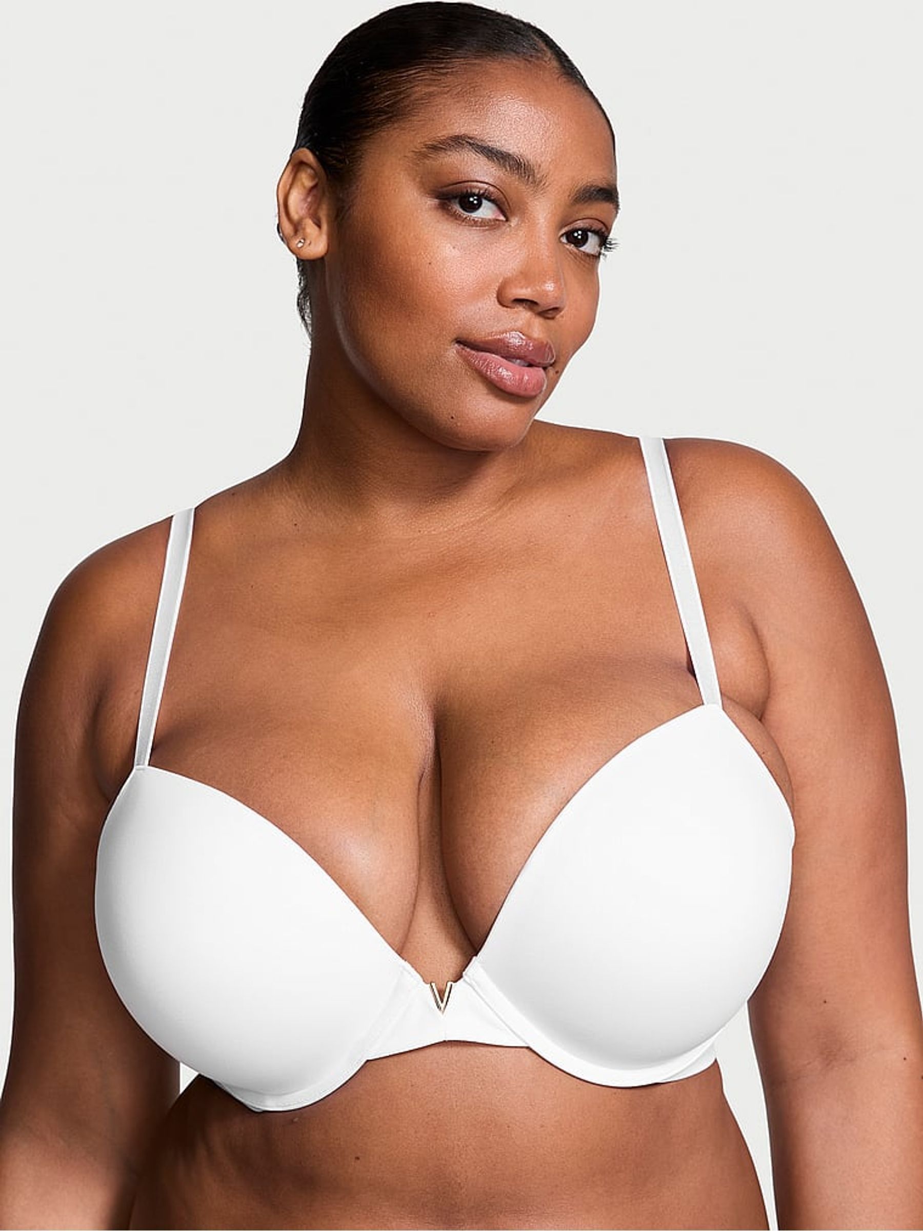 White Push Up Bra