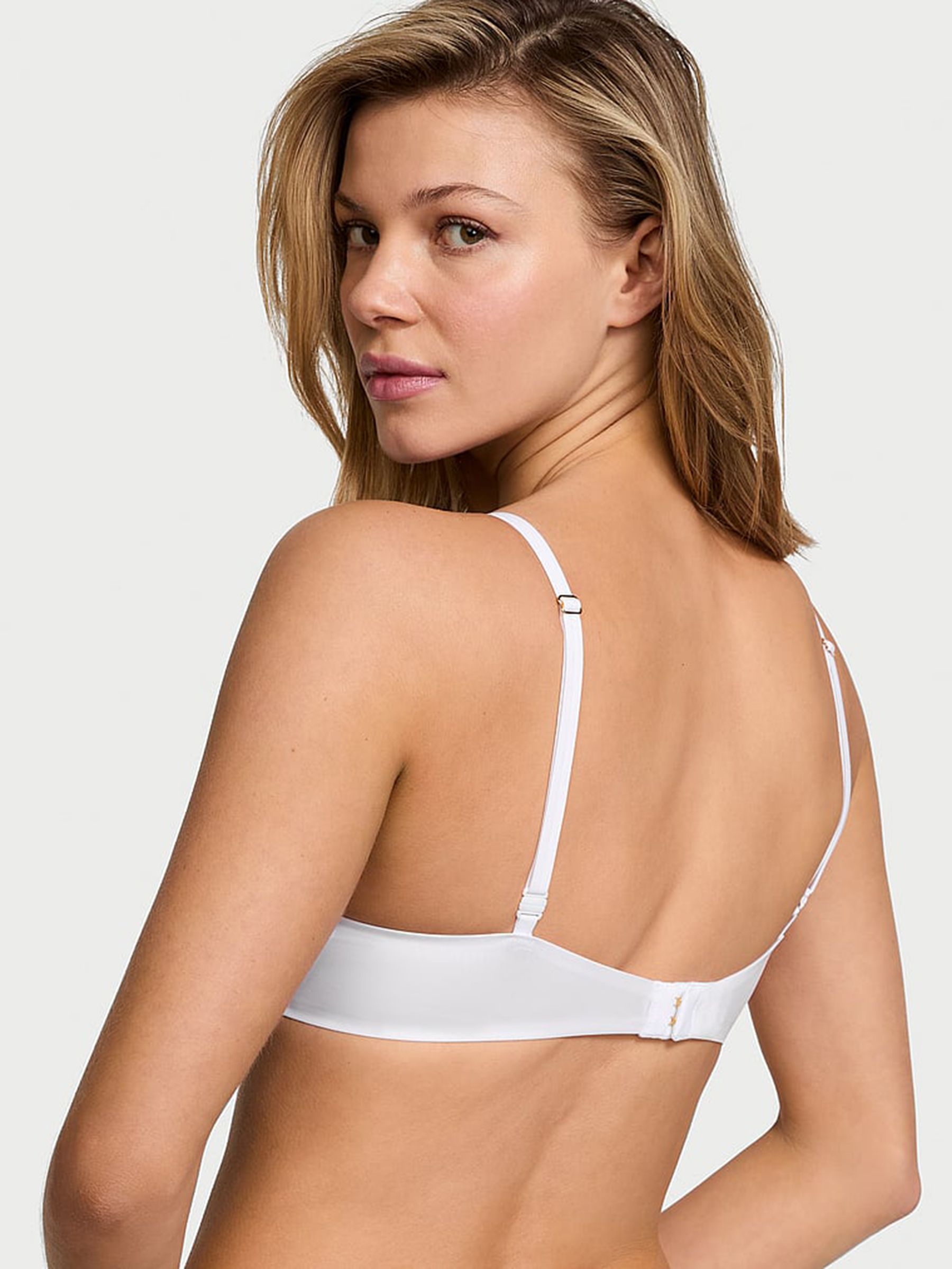 White Push Up Bra