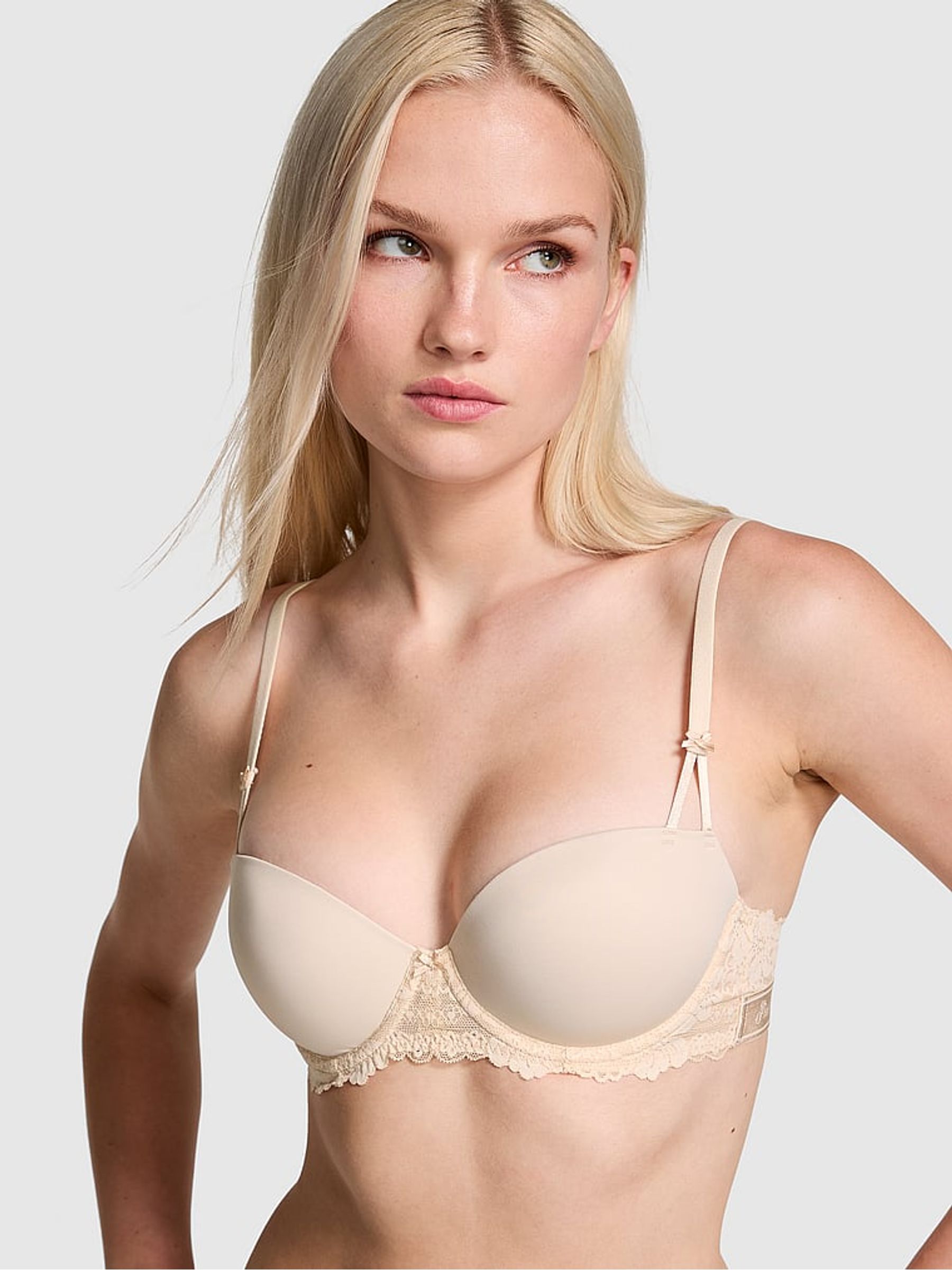Marzipan Nude Push Up Balcony Bra