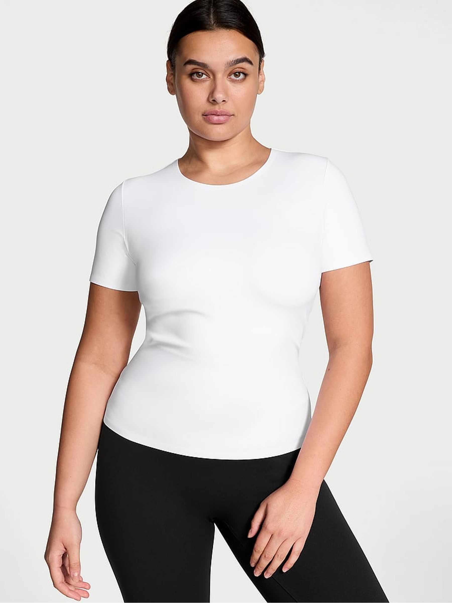 White Elevate™ Stretch T-Shirt