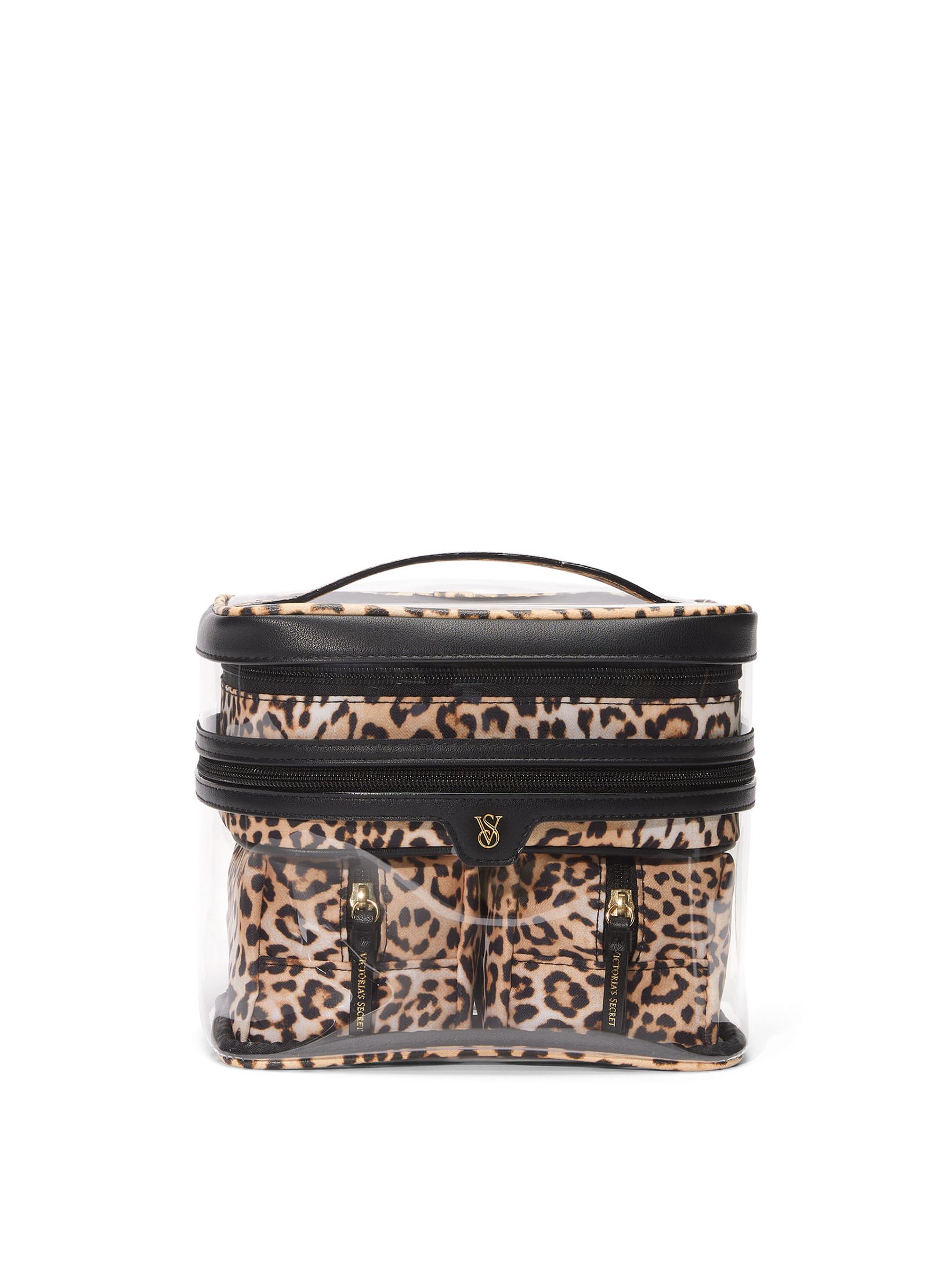 Leopard Brown 4 in 1 Makeup Bag