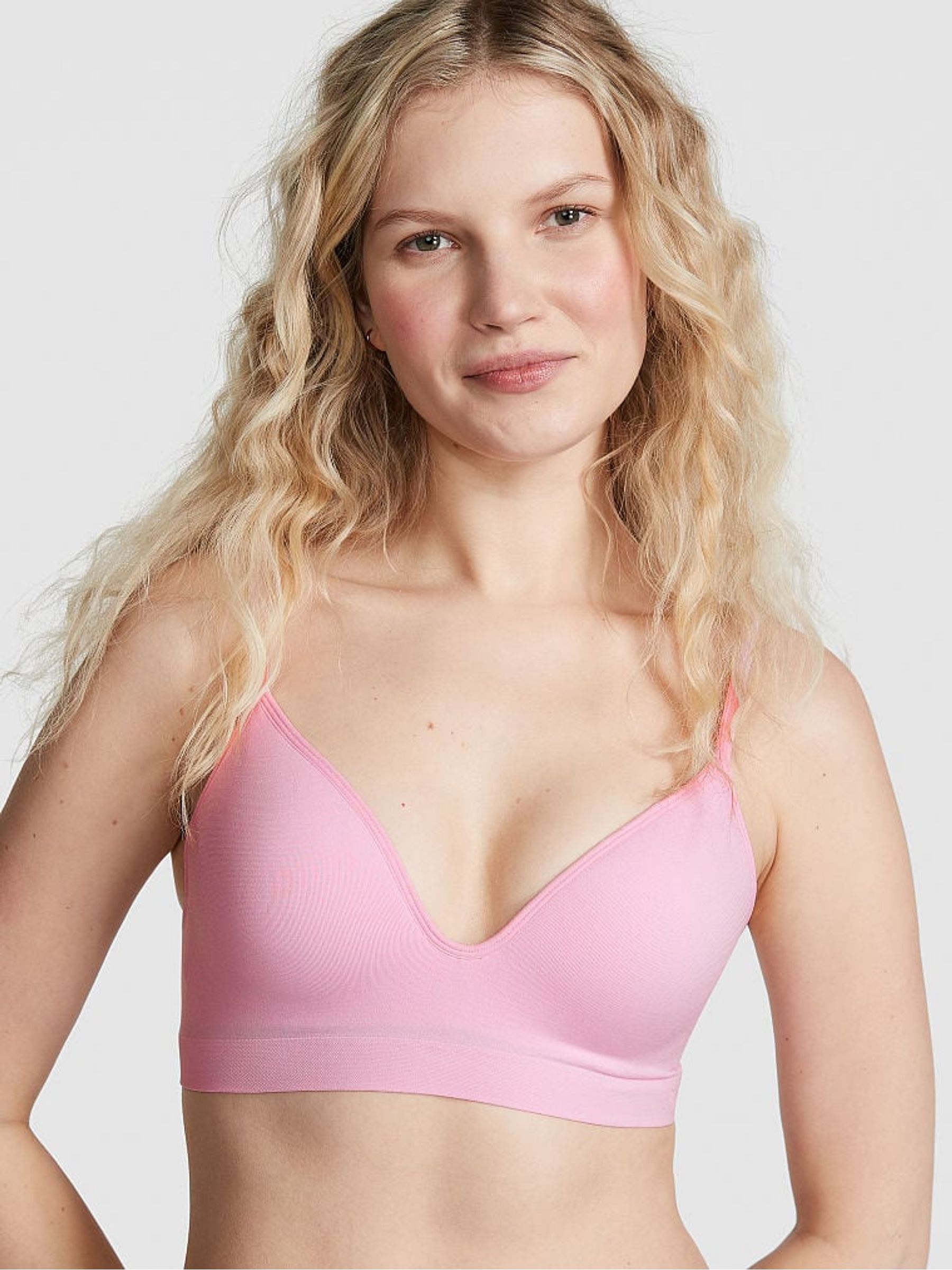 Pink Bubble Seamless Bralette