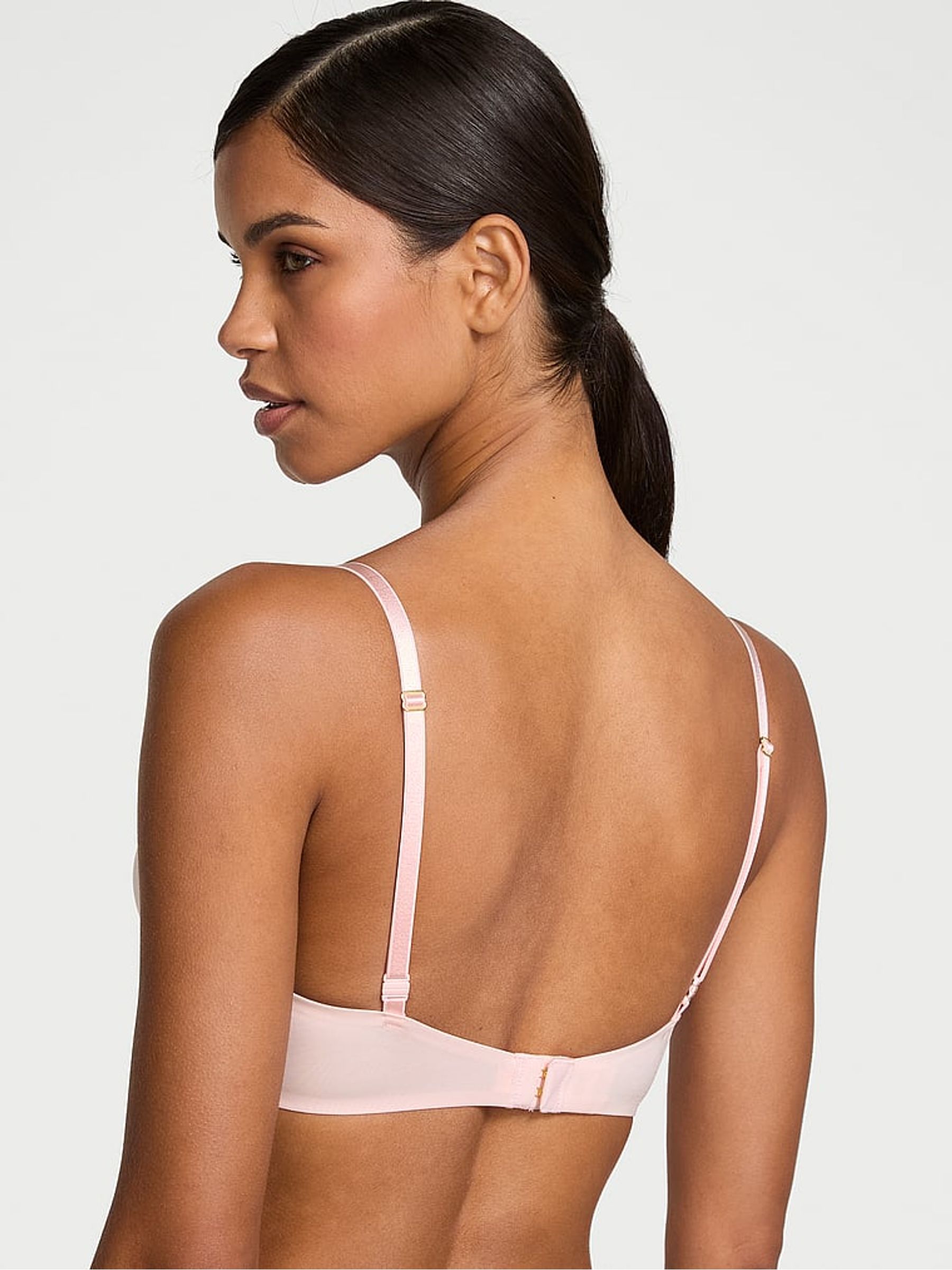 Angel Pink Add 2 Cups Push Up Bombshell Bra