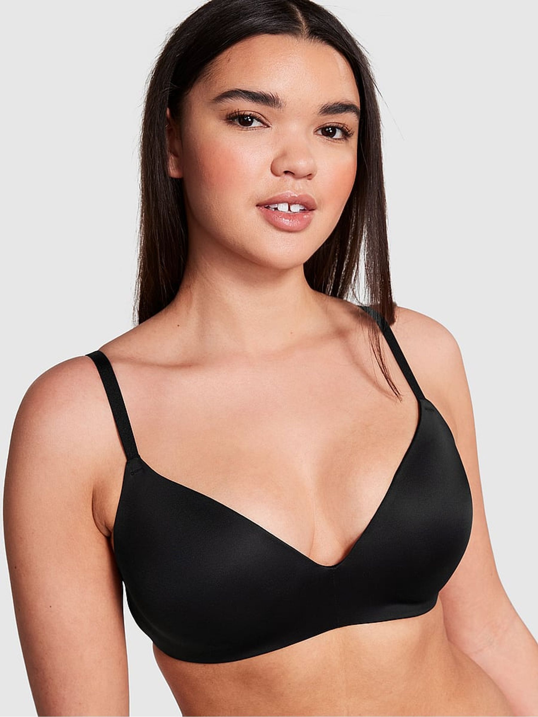 Black Non Wired Push Up Bra