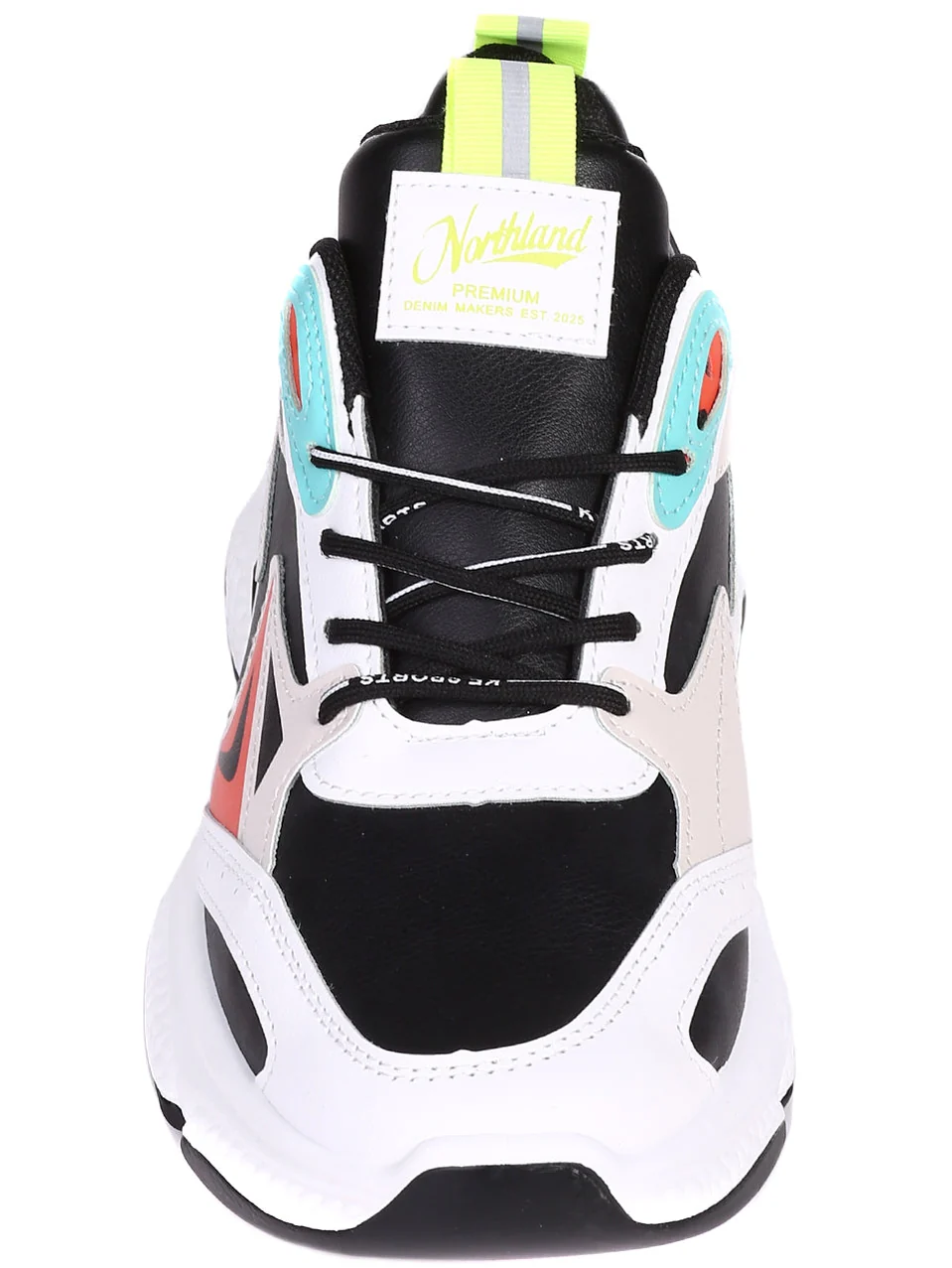 Multi-Colour Leather Sneaker