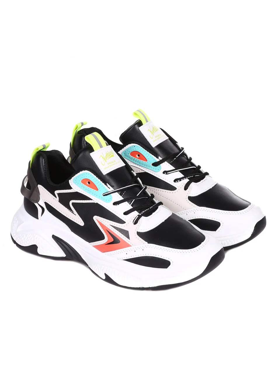 Multi-Colour Leather Sneaker