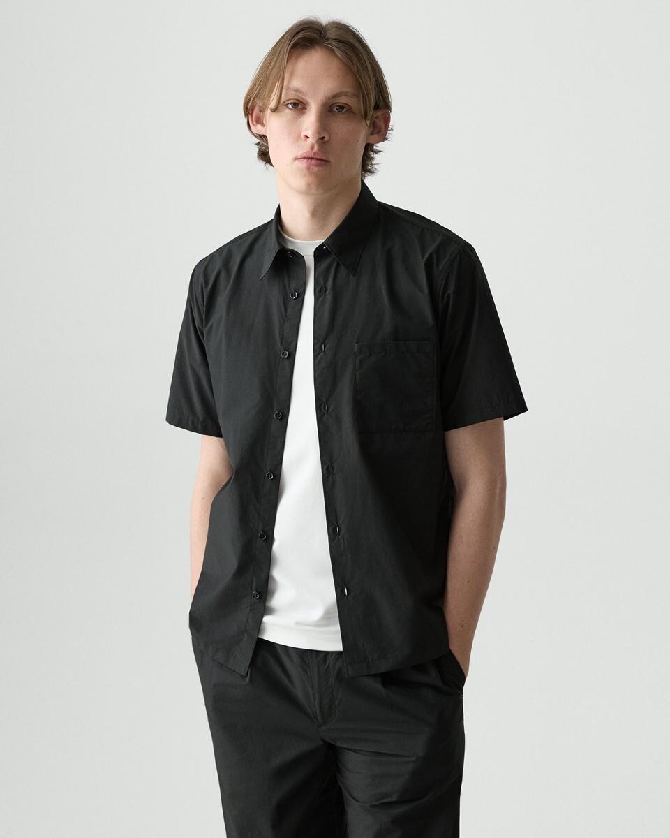 Noll Short-Sleeve Shirt in Cotton-Blend