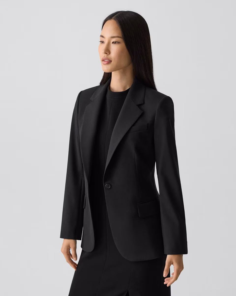 Lynnia Blazer in Good Wool