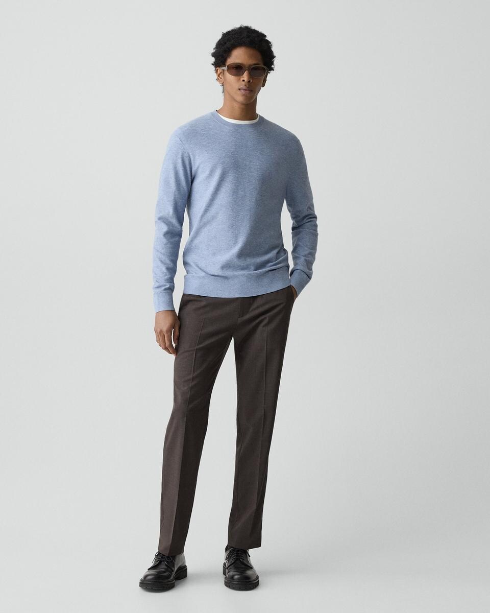 Riland Crewneck Sweater in Light Bilen