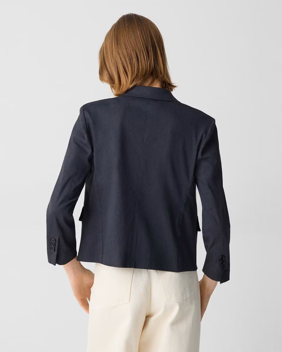 Shrunken Blazer in Good Linen