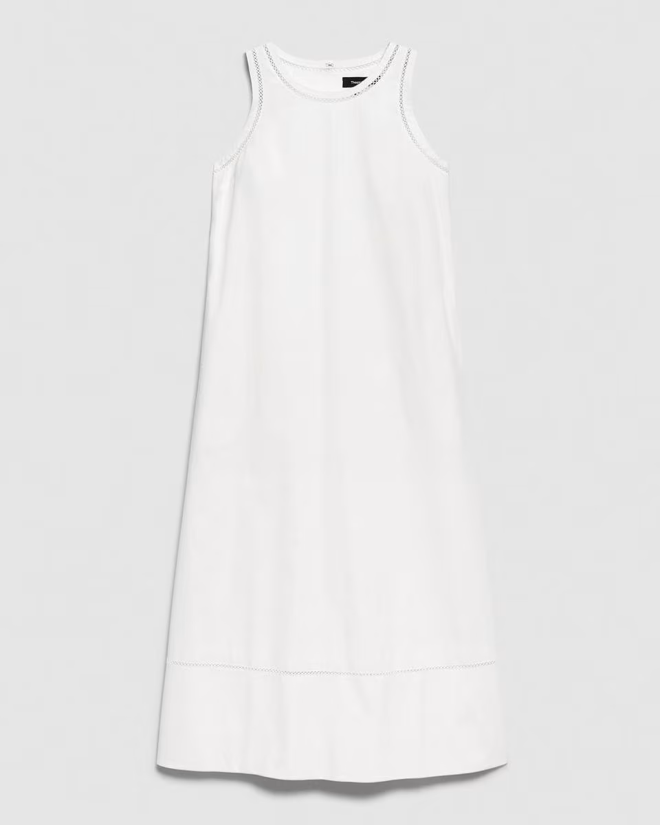 Maxi Tank Dress in City Poplin