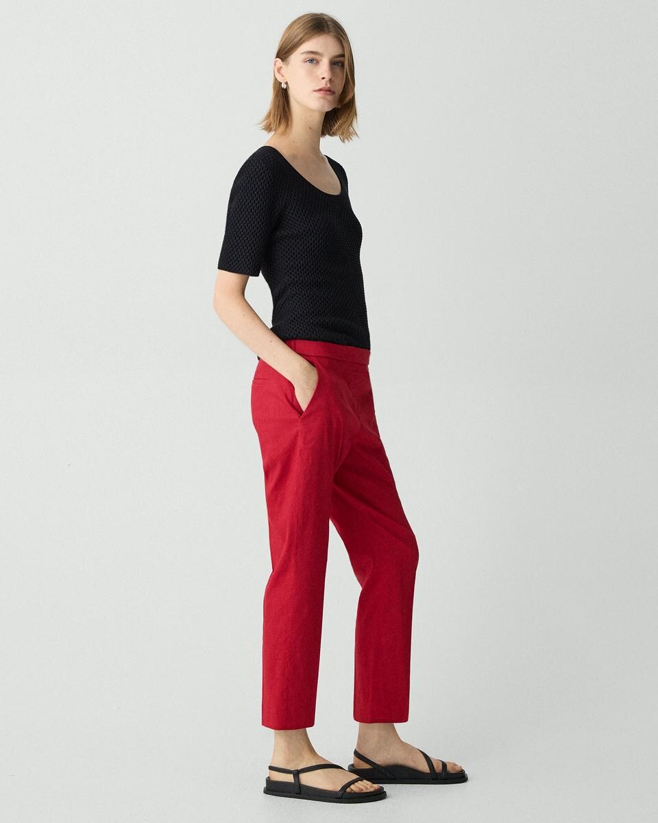 Treeca Pull-On Pant in Good Linen