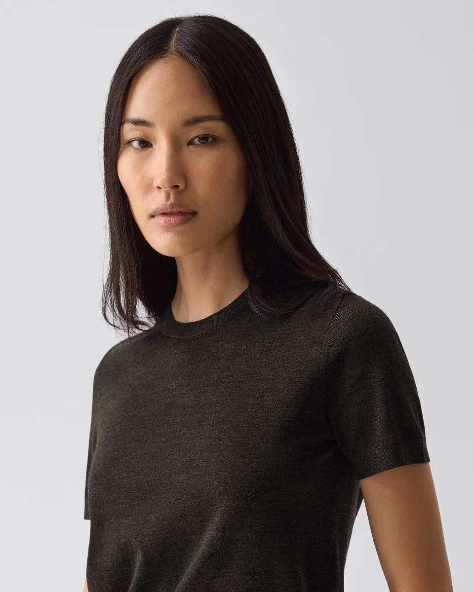 Sweater Tee in Regal Wool