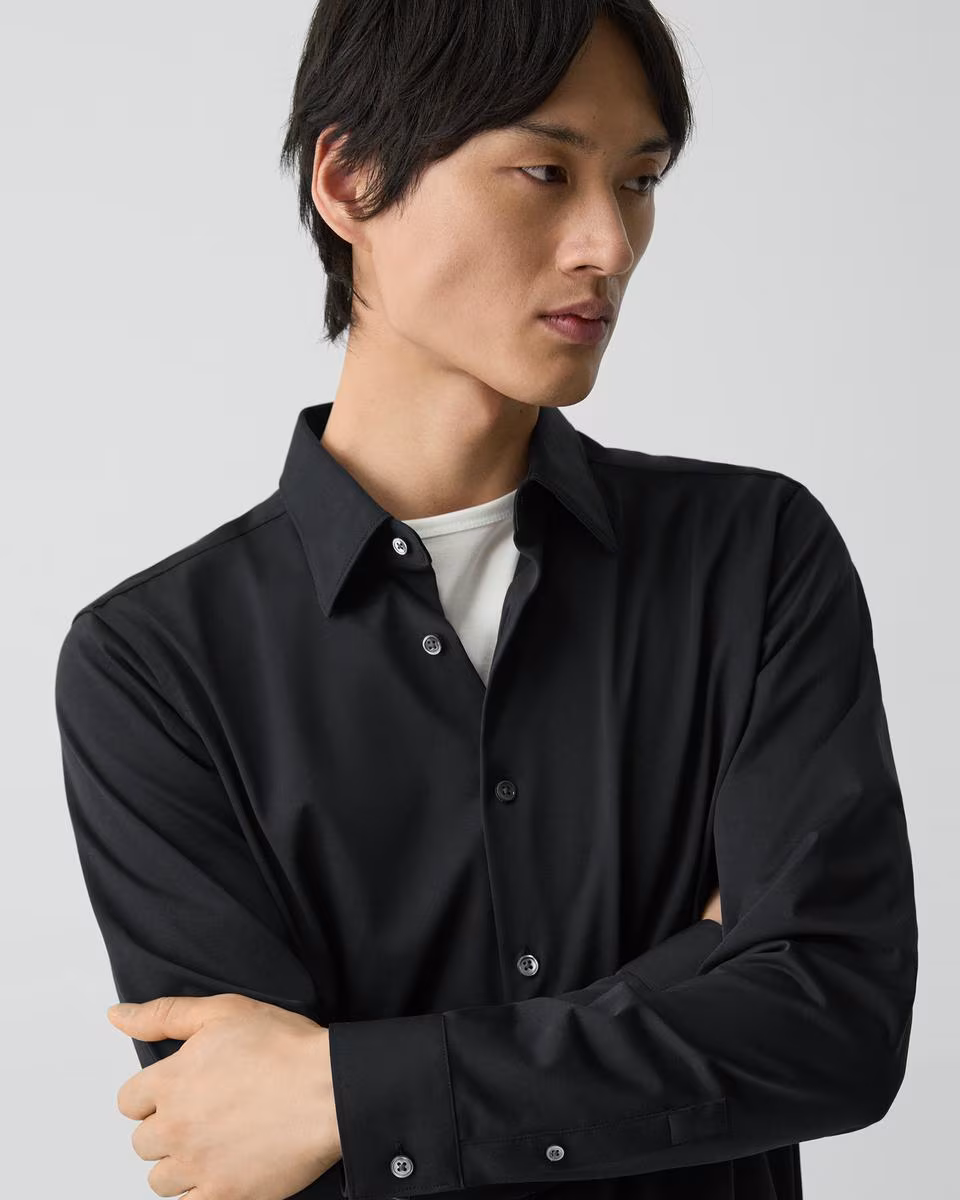 Sylvain Shirt in Structure Knit