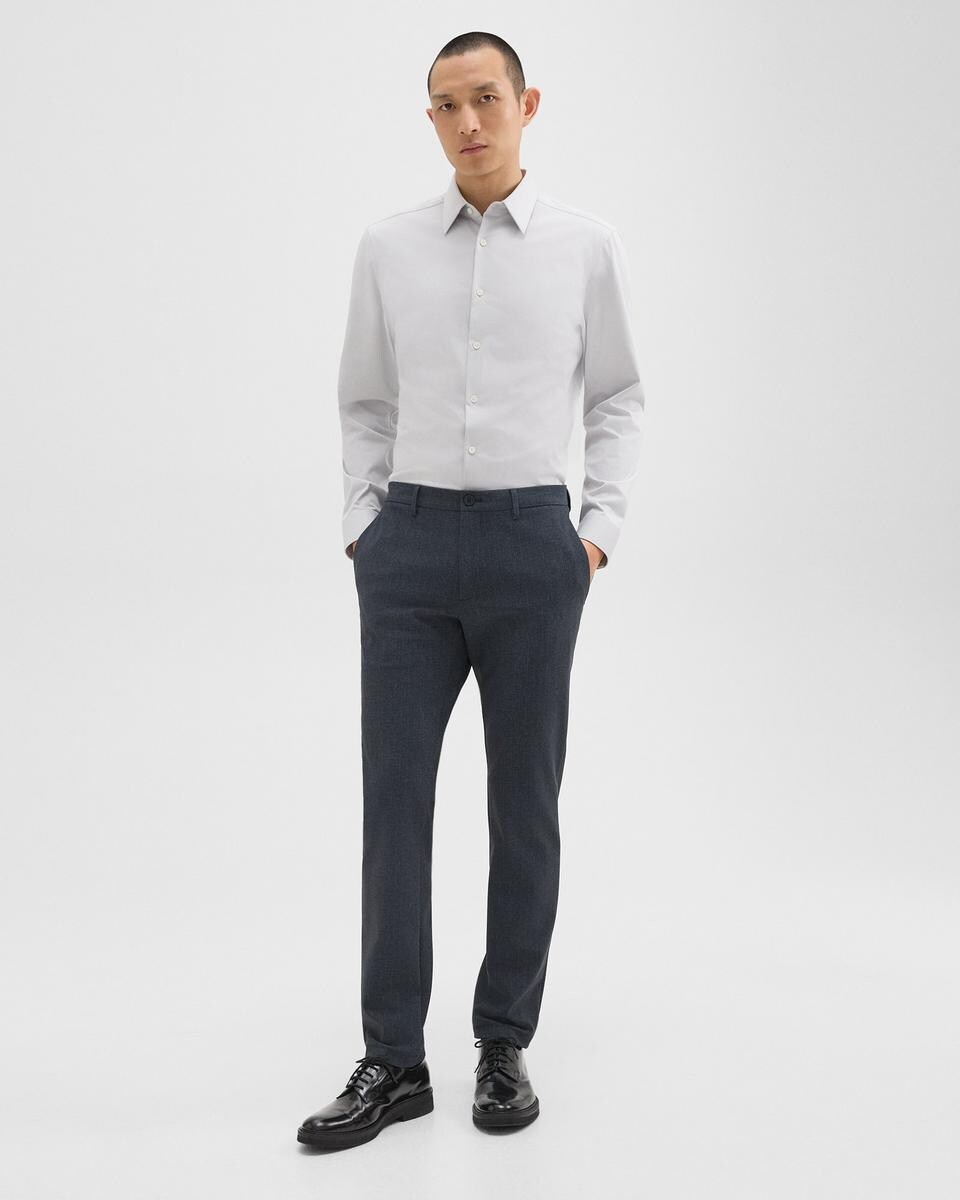 Zaine Pant in Herringbone Precision Ponte