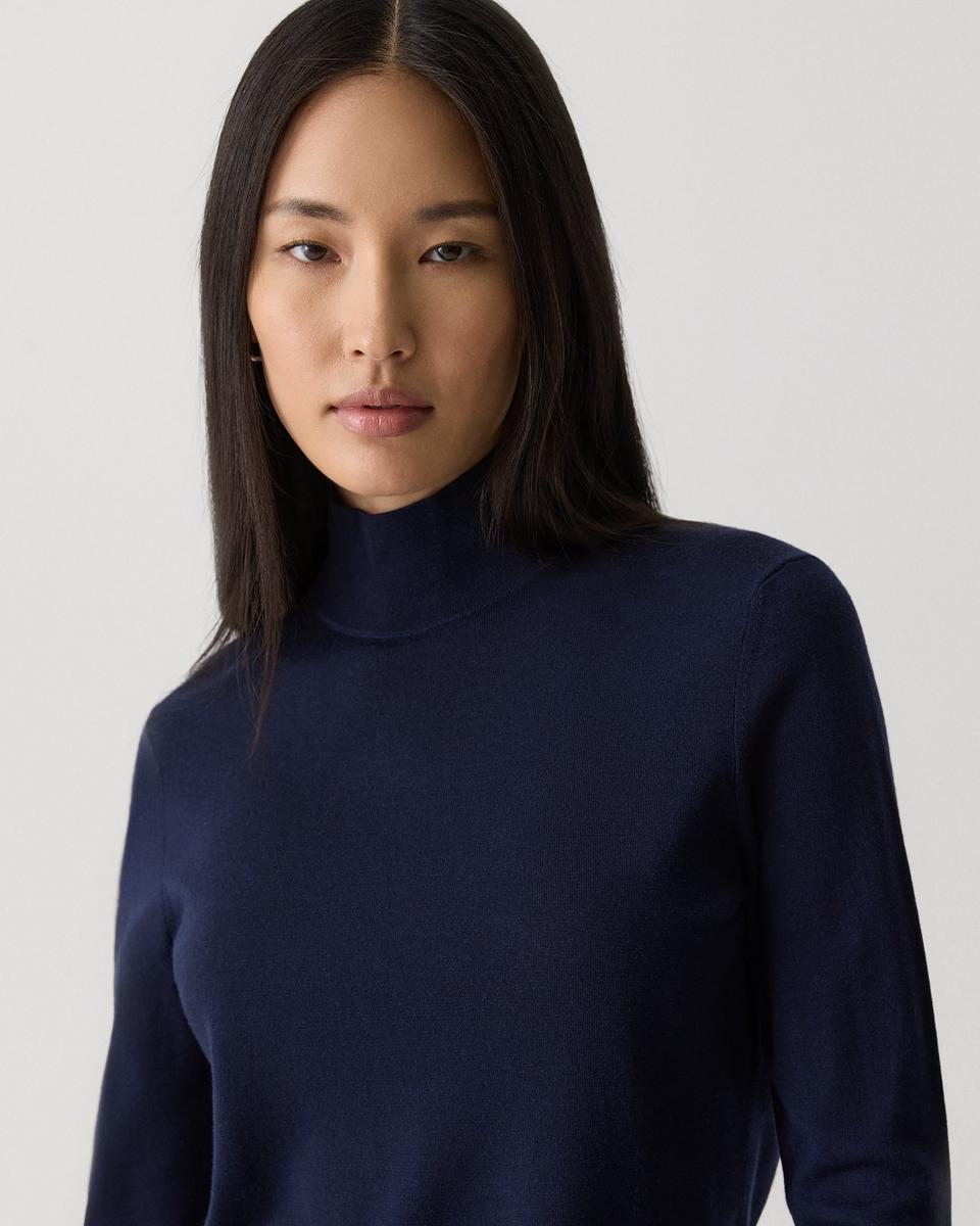 Turtleneck Sweater in Regal Wool