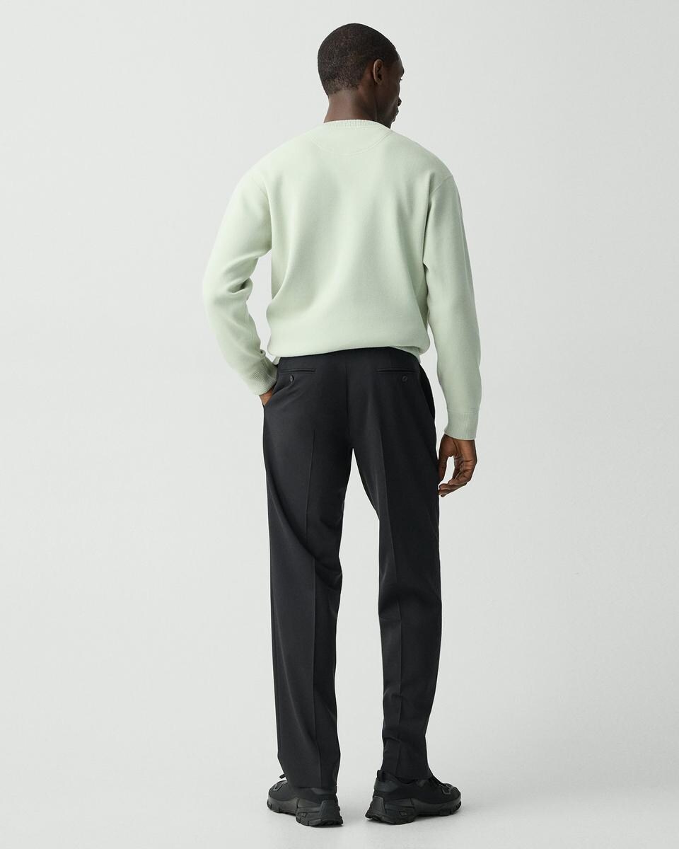 Straight-Leg Pant in Stretch Wool