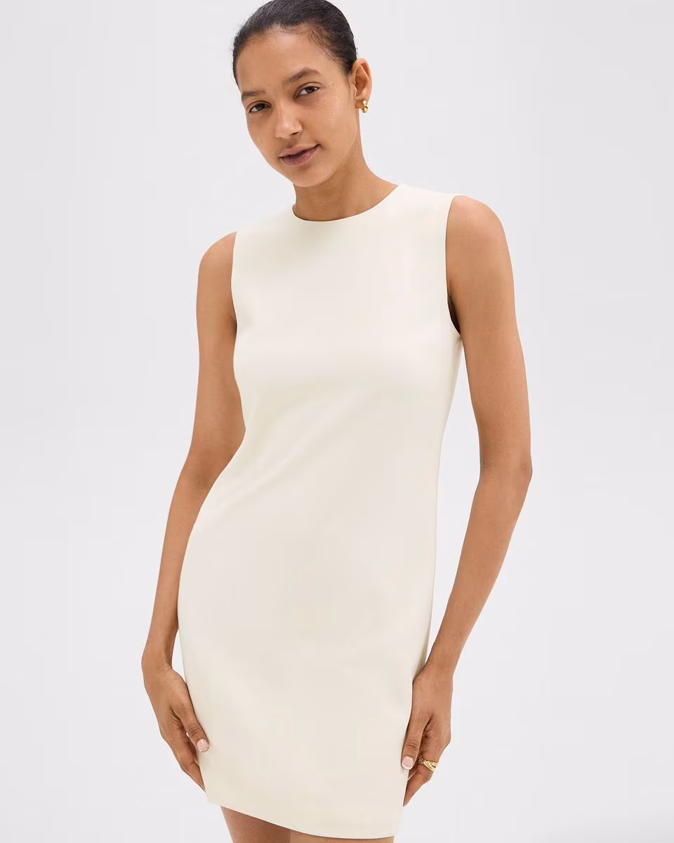 Shift Dress in Admiral Crepe