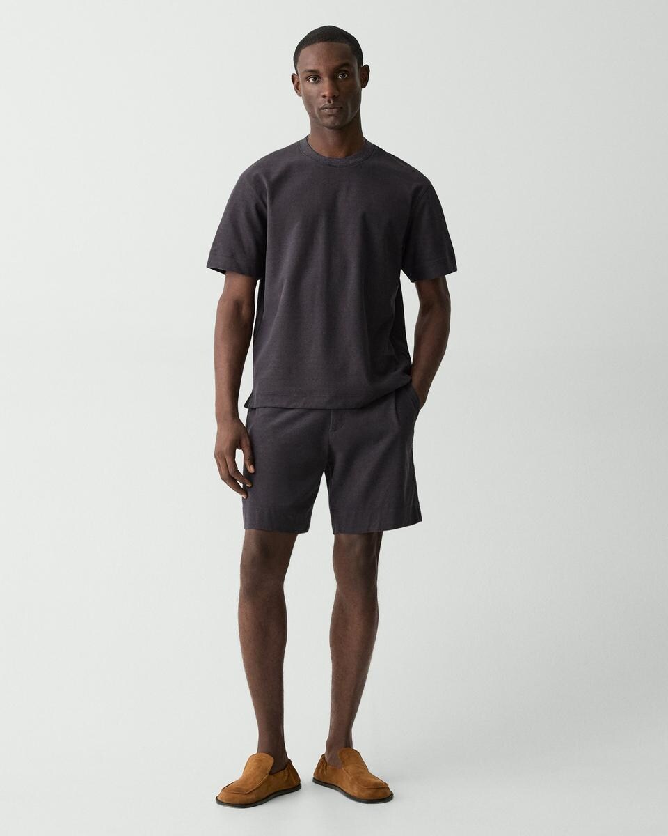 Relaxed Tee in Terry Cotton