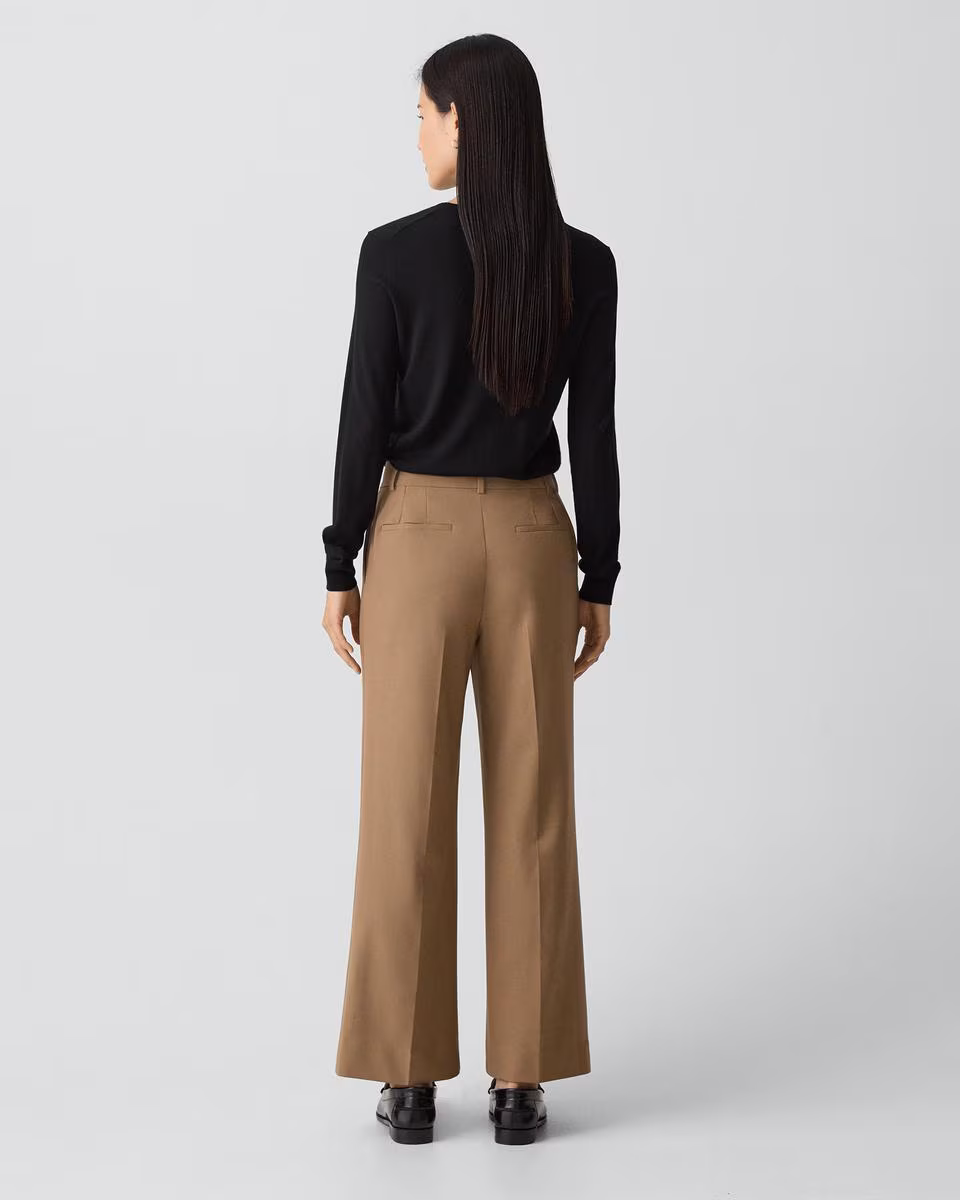 Classic Straight Pant in Good Wool