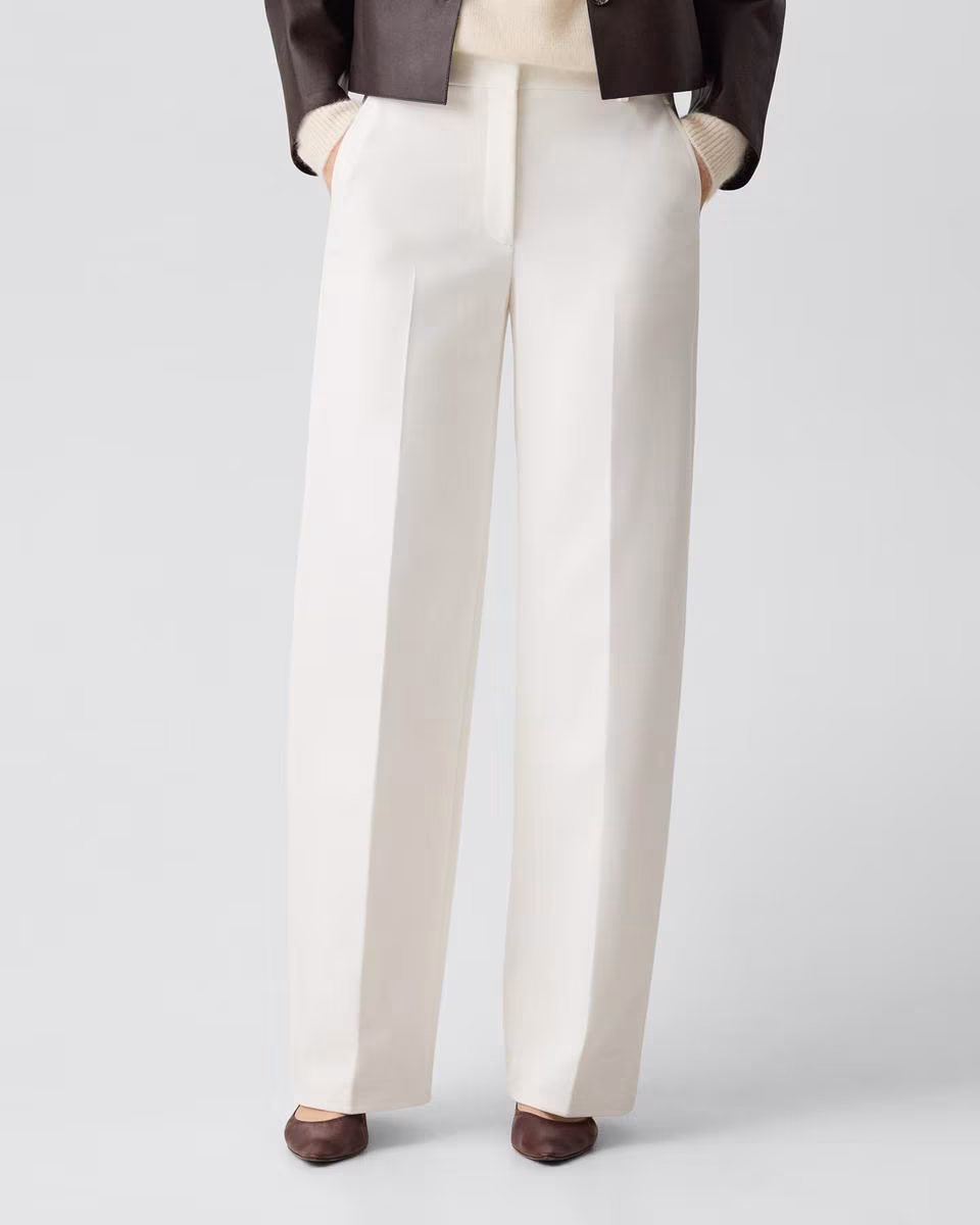 Classic Straight Pant in Smooth Ponte