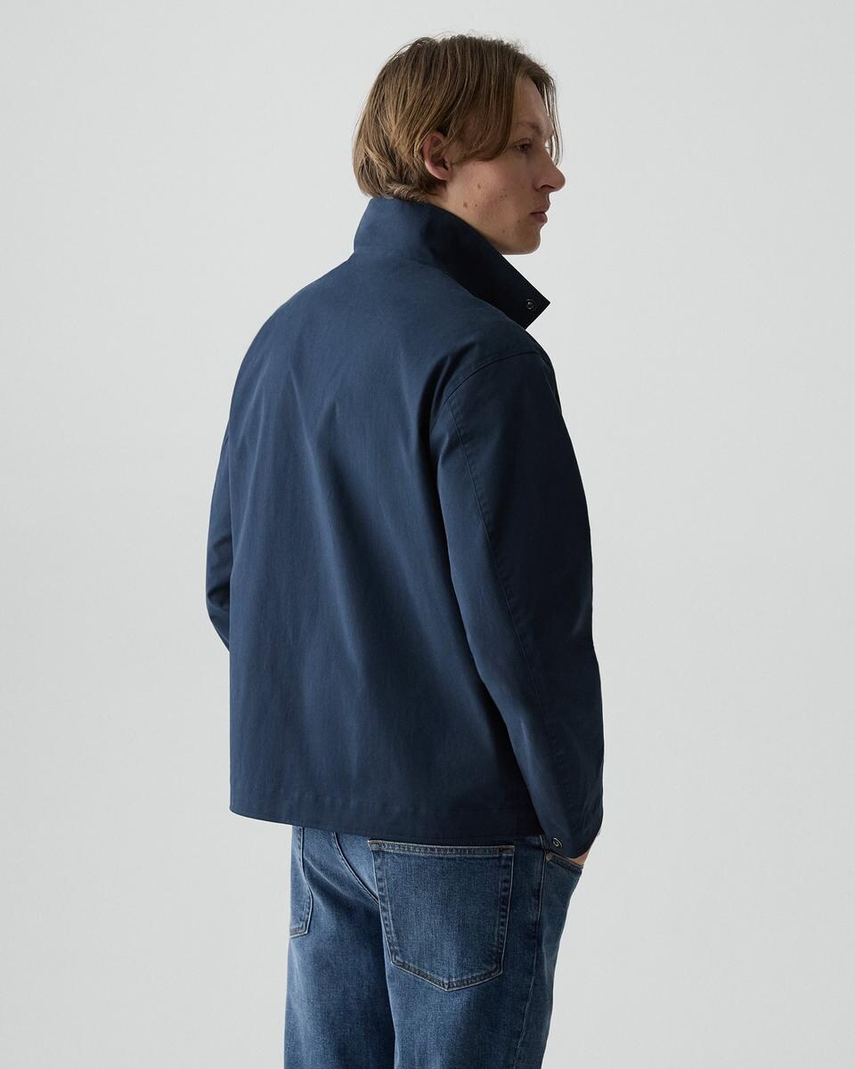 Utility Jacket in Peach Cotton