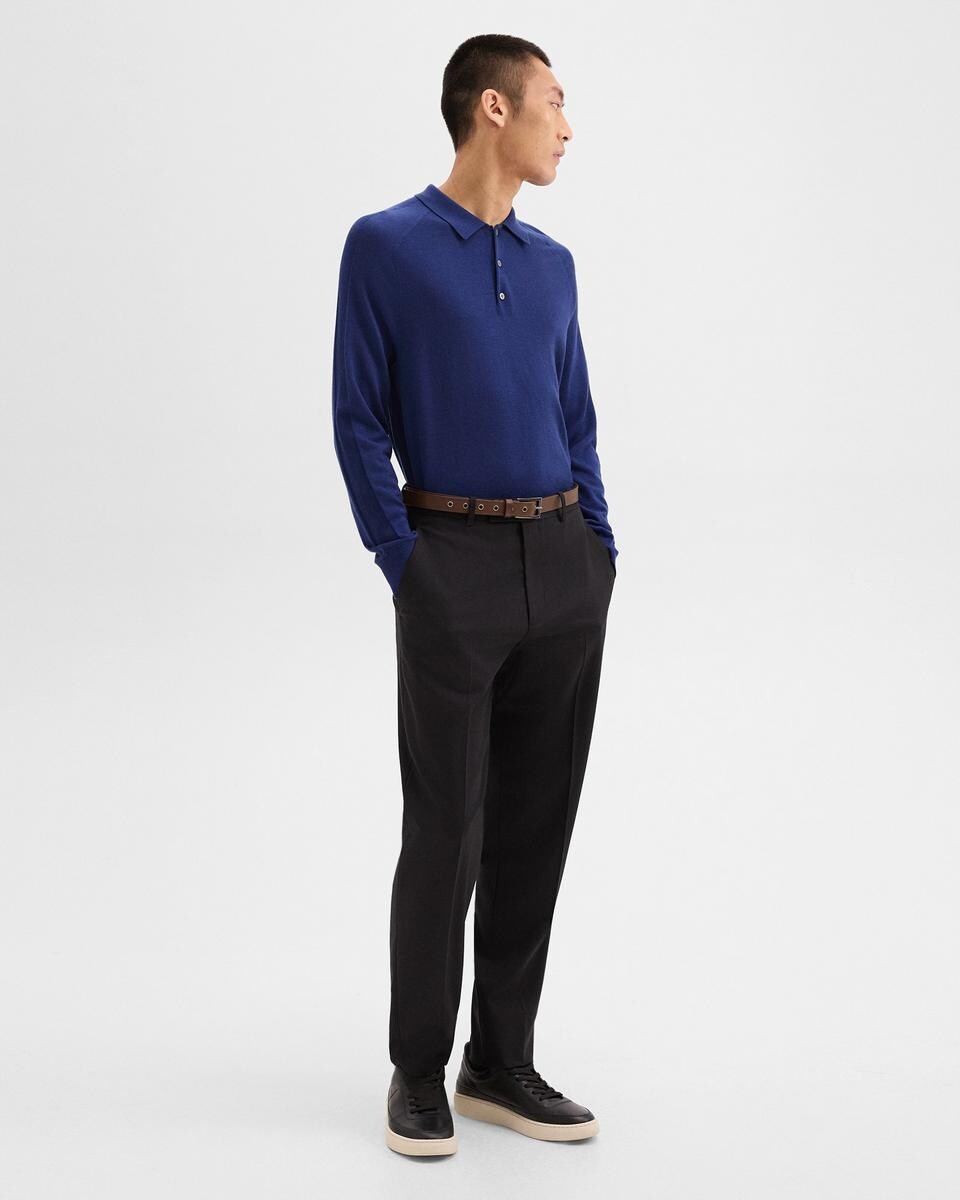 Relaxed Pant in Wool Gabardine
