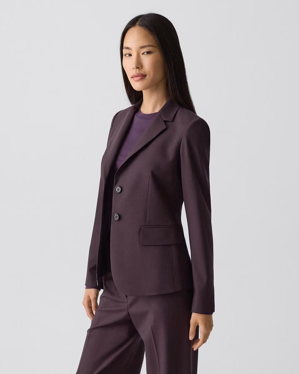 Carissa Blazer in Good Wool