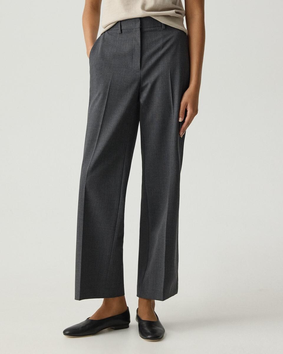 Classic Straight Pant in Good Wool