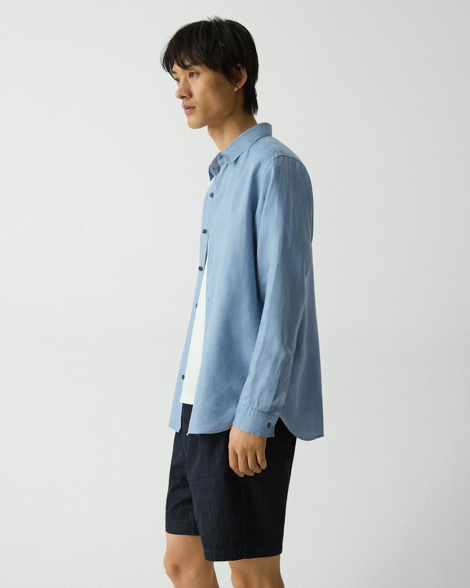 Irving Shirt in Relaxed Linen