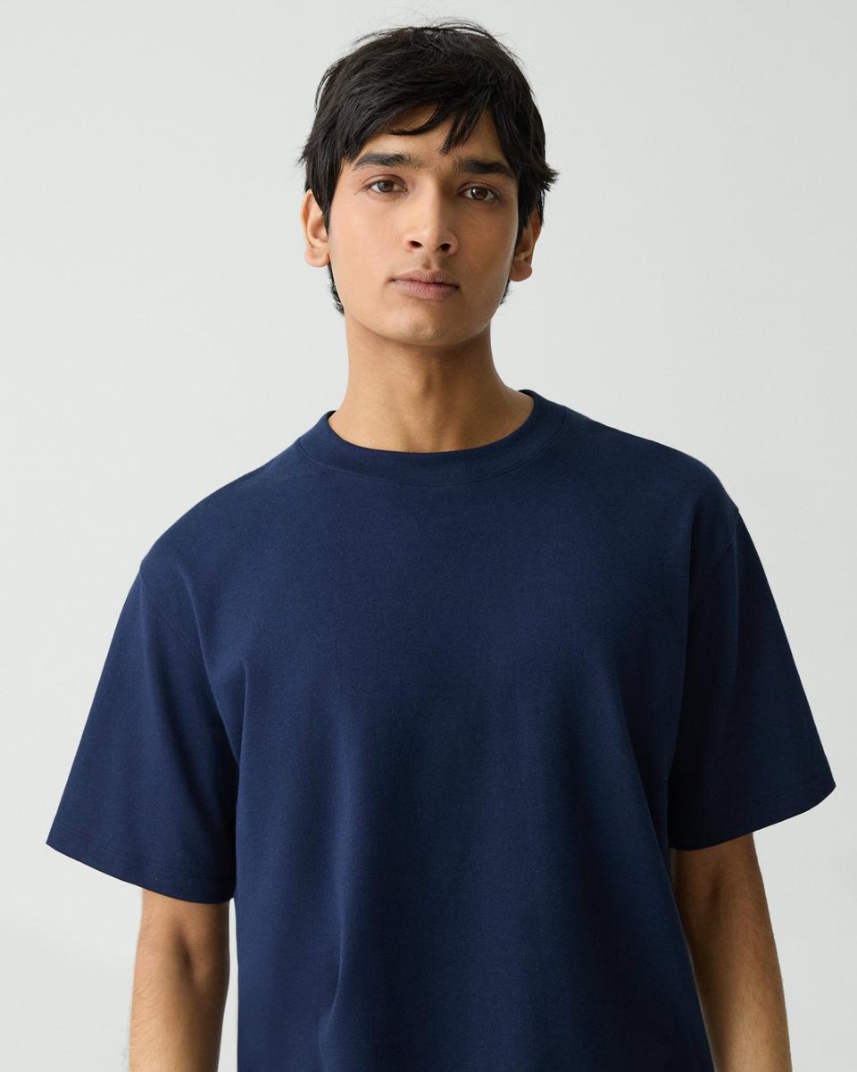 Relaxed Tee in Cotton Jersey