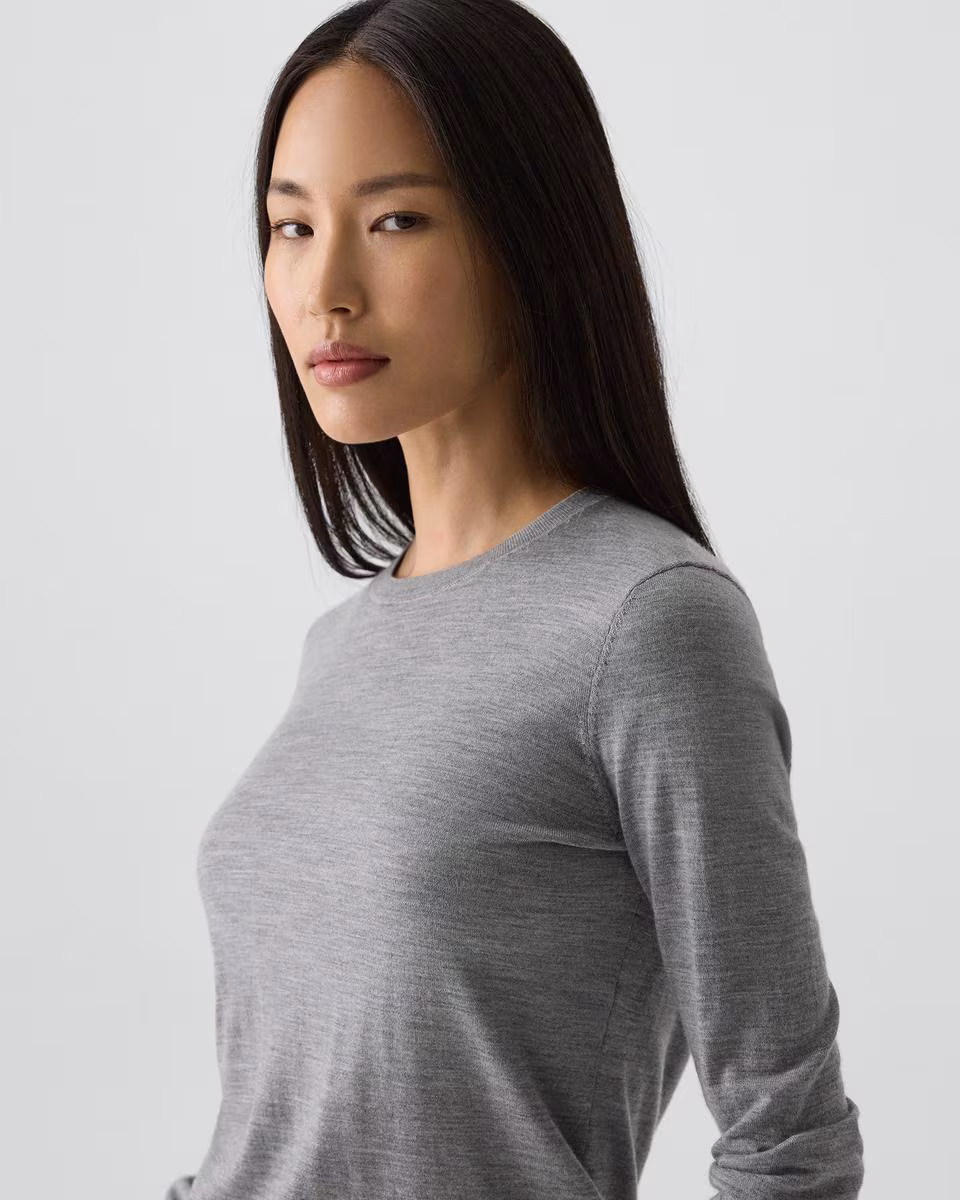 Crewneck Sweater in Regal Wool