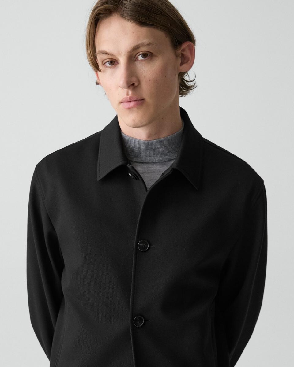 Chore Coat in Knit Twill