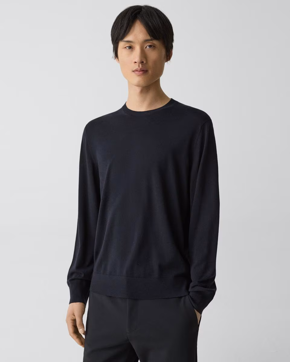 Crewneck Sweater in Regal Wool