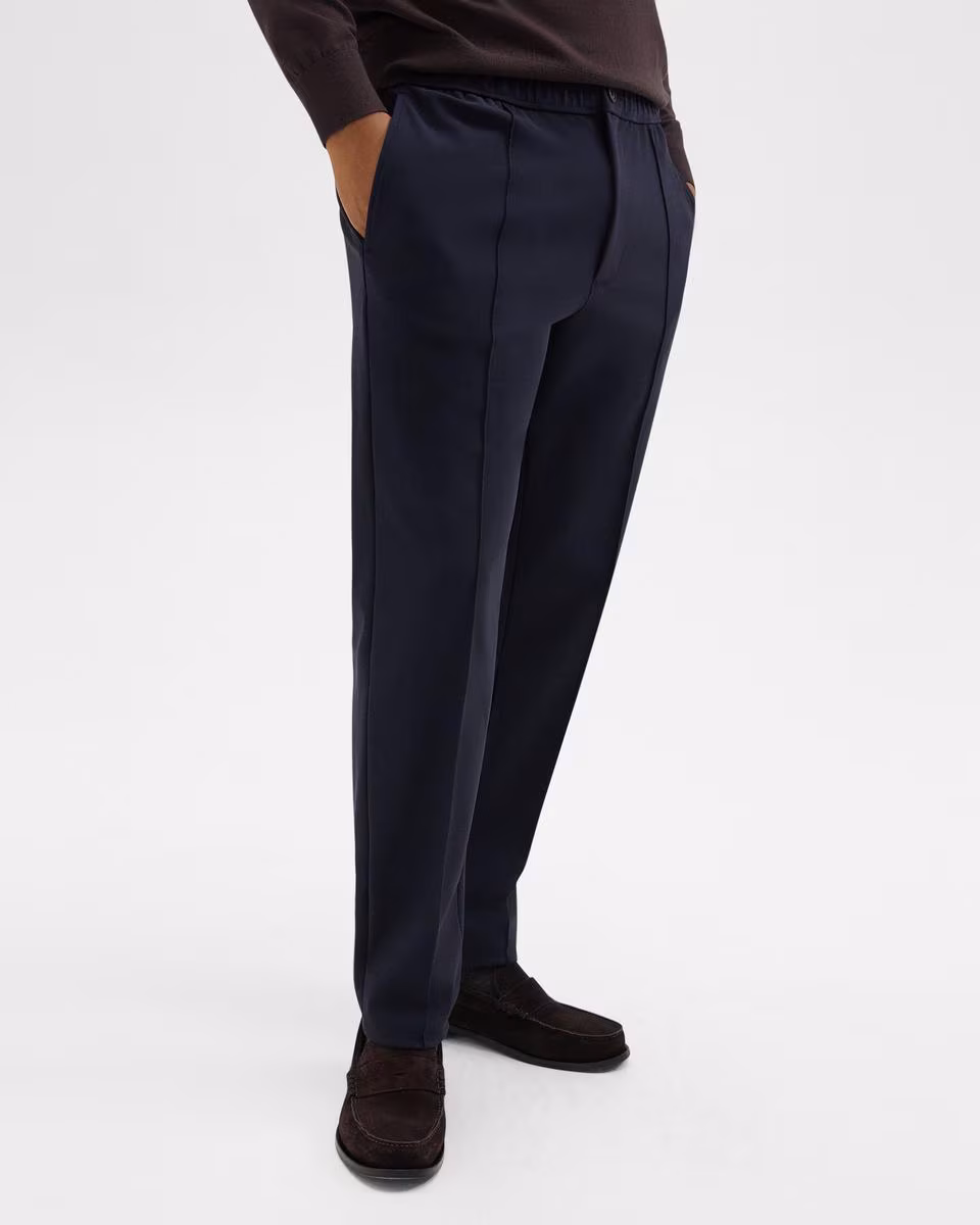Curtis Drawstring Pant in Precision Ponte