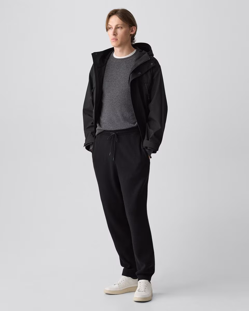 Drawstring Jogger in Wool Bilen