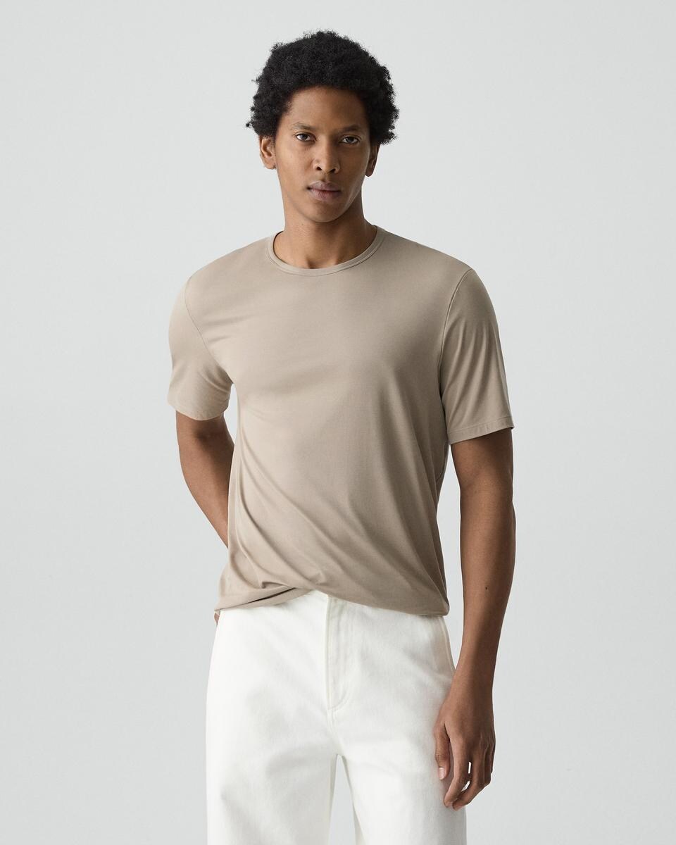 Crewneck Tee in Perform Jersey