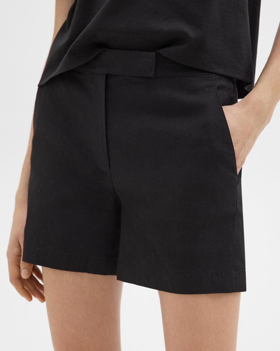 Waist Tab Short in Good Linen