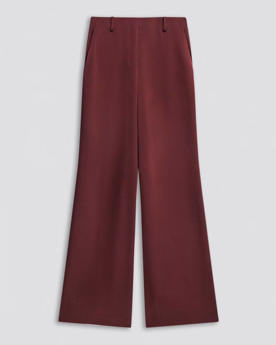 Fluid Pant in Satin